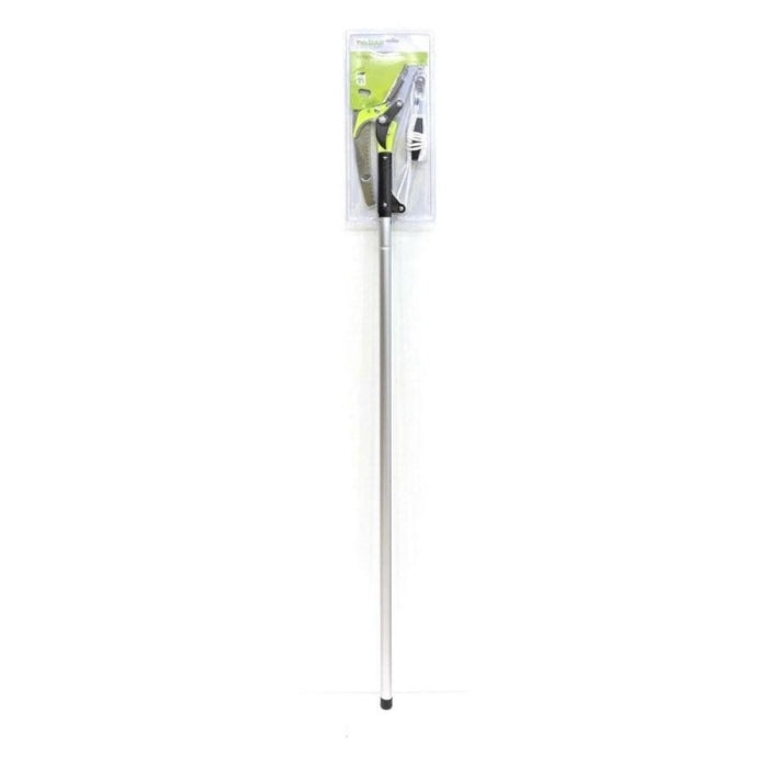 Serrucho de Poda de 35 cm Telescópico con Tijera y Mango de aluminio telescópico de 120 a 240cm