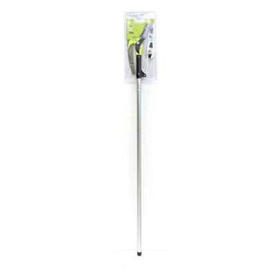 Serrucho de Poda de 35 cm Telescópico con Tijera y Mango de aluminio telescópico de 120 a 240cm