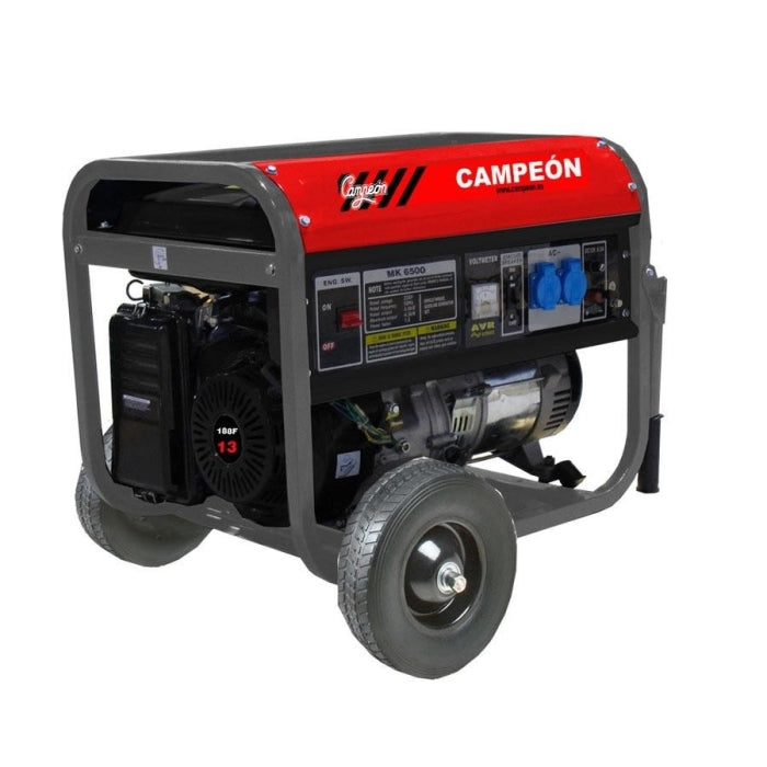 Generador Gasolina13cv 5Kva 25lts MK6500 CAMPEON