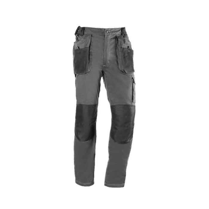 PANTALON MULTIBOLSILLO FLEX 171 GRIS NEGRO JUBA
