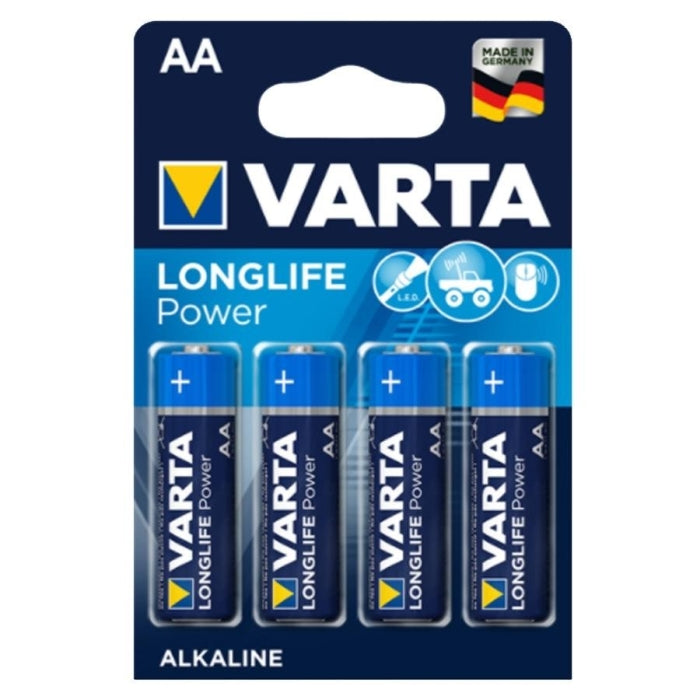 Pila LONGLIFE  LR06 AA  1,5V VARTA (Blister 4 uds.)