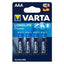 Pila LONGLIFE LR03 AAA  1,5V VARTA (Blister 4 uds.)