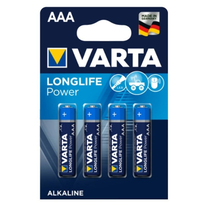 Pila LONGLIFE LR03 AAA  1,5V VARTA (Blister 4 uds.)