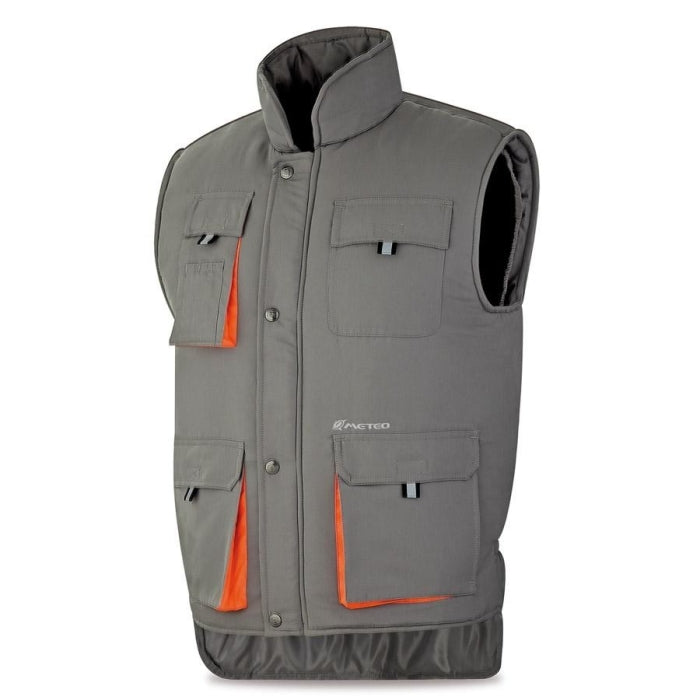 CHALECO MULTIBOLSILLOS HEIMDALL 288-VMRG GRIS T3XL