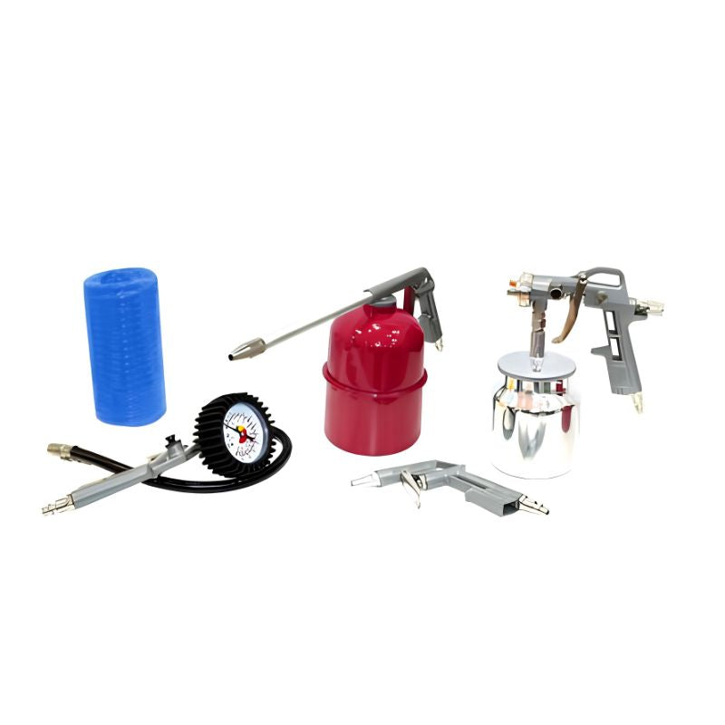 Kit de Pintura Aerografo para Compresor Profesional 5 Piezas