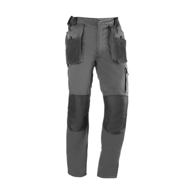 Pantalón Multibolsillo Flex Gris/Negro Juba - 171
