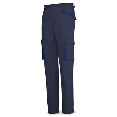 Pantalón Algodón Supertop Azul Marino Marca Protección Laboral - 488PSUPTOPAM