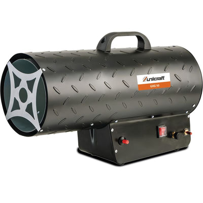 CAÑON CALEFACTOR GAS PROPANO/BUTANO 30000W-50000W GHG50 UNICRAFT