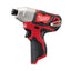 Atornillador de Impacto Subcompacto Milwaukee M12 BID 1/4" Hex - Ref. 4933441955