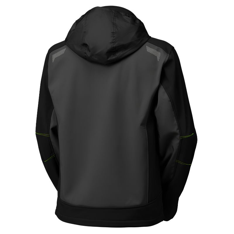 Chaqueta Softshell Noce Stretch Gris/Negro Marca Protección Laboral Nice - 455143GNE