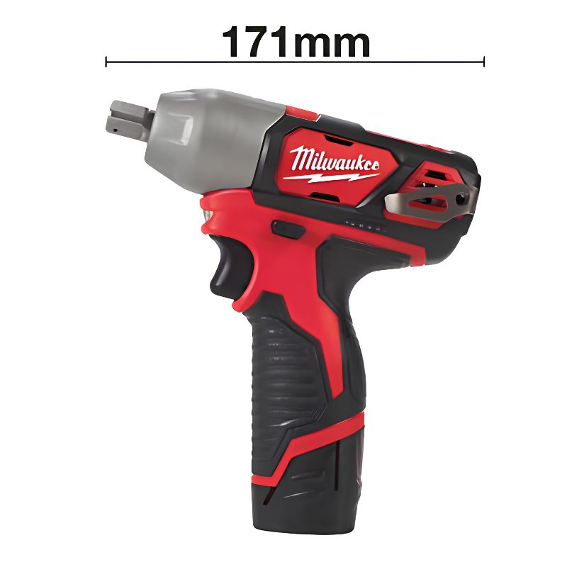 Llave de Impacto Milwaukee M12 BIW12-202C 1/2" con Pin 12 V 138 Nm - Ref. 4933447133