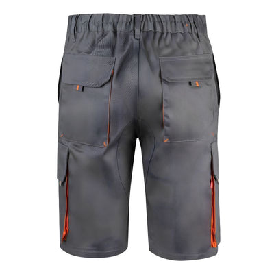 Bermudas Multibolsillo Gris/Naranja Velilla - 103007
