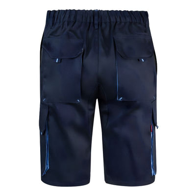 Bermudas Multibolsillo Azul Marino/Celeste Velilla - 103007