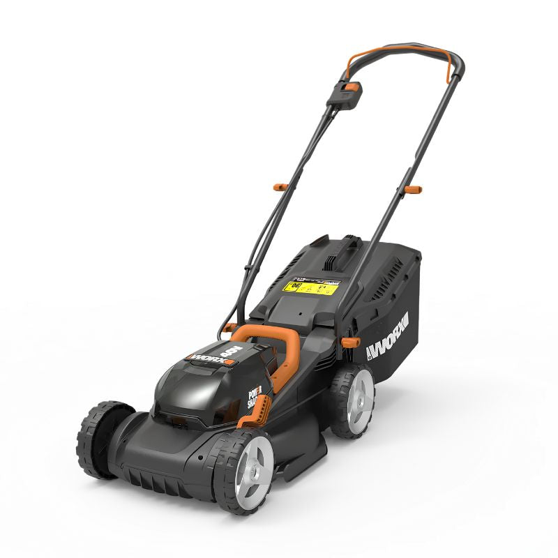 Cortacésped a Batería WORX WG779E PowerShare 40 V 34 cm con 2 Baterías 2,5 Ah y Cargador