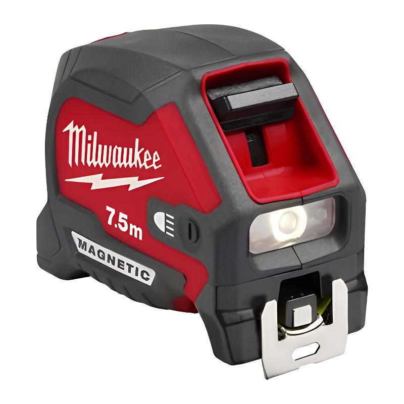 Flexómetro LED Magnético Milwaukee 7,5 m x 30 mm - Ref. 4932492469