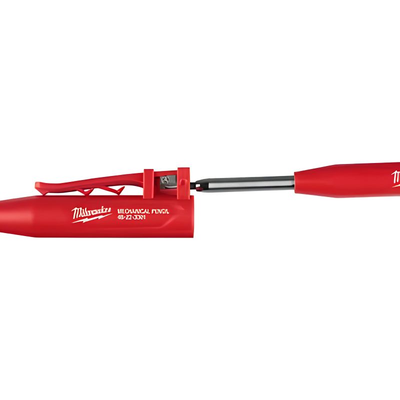 Portaminas para Construcción Milwaukee con 10 Minas de Grafito 2,8 mm 2B - 4932501156