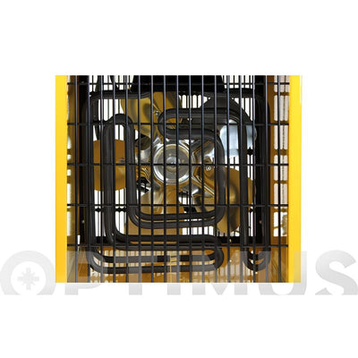 Calefactor Eléctrico Profesional Ironside 1500/3000 W con Termostato y Asa de Transporte