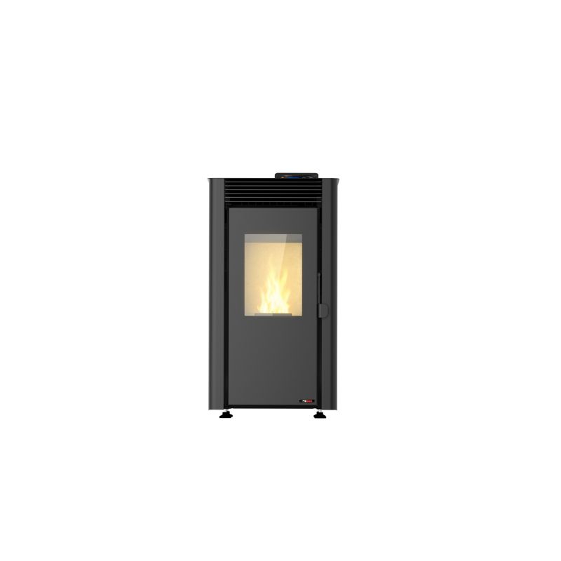 Estufa Pellet LUX 9 kW Negra Solzaima - 23044156