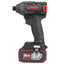 Atornillador de Impacto Brushless Kress KUB60.2 20 V 4,0 Ah 230 Nm con 2 Baterías y Maletín