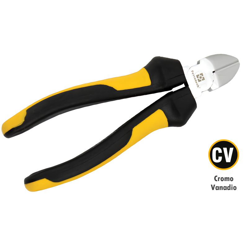 Alicate de Corte Diagonal 140mm Ferrotech - 23981
