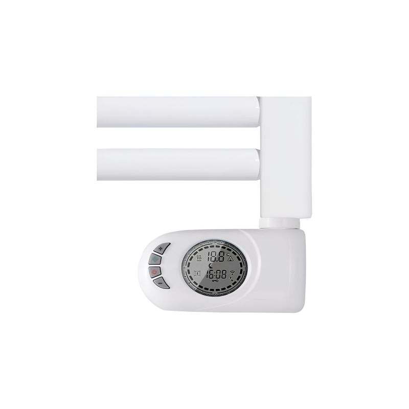 Toallero Eléctrico de Fluido Programable Fácula T400PE 400 W Blanco con Pantalla LCD