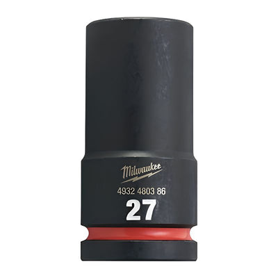 Vaso de impacto corto Milwaukee SHOCKWAVE™ IMPACT DUTY 1/2" 27 mm - Ref. 4932480321