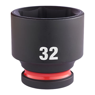 Vaso de impacto Milwaukee SHOCKWAVE™ IMPACT DUTY 1/2" corto 32 mm - Ref. 4932480325