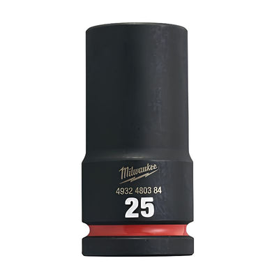 Vaso de impacto corto Milwaukee SHOCKWAVE™ IMPACT DUTY 1/2" 25 mm - Ref. 4932480319