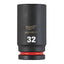 Vaso de impacto corto Milwaukee SHOCKWAVE™ IMPACT DUTY 1/2" 32 mm - Ref. 4932480325