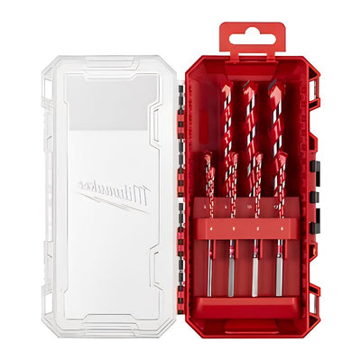 Juego de 8 super brocas de hormigón Milwaukee Hammer Drill Bit Set - Ref. 4932493881