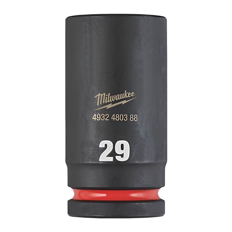 Vaso de impacto corto Milwaukee SHOCKWAVE™ IMPACT DUTY 1/2" 29 mm - Ref. 4932480323