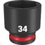 Vaso de impacto Milwaukee SHOCKWAVE™ IMPACT DUTY 34 mm