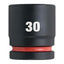 Vaso de impacto corto Milwaukee SHOCKWAVE™ IMPACT DUTY 1/2" 30 mm - Ref. 4932480324