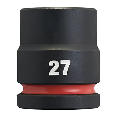 Vaso de impacto corto Milwaukee SHOCKWAVE™ IMPACT DUTY 1/2" 27 mm - Ref. 4932480321