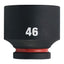 Vaso de impacto corto Milwaukee SHOCKWAVE™ IMPACT DUTY 3/4" 46 mm - Ref. 4932480376