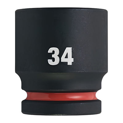 Vaso de impacto corto Milwaukee SHOCKWAVE™ IMPACT DUTY 3/4" 34 mm - Ref. 4932480371