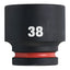 Vaso de impacto corto Milwaukee SHOCKWAVE™ IMPACT DUTY 3/4" 38 mm - Ref. 4932480373
