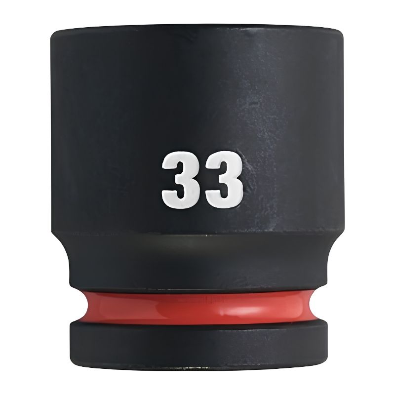 Vaso de impacto corto Milwaukee SHOCKWAVE™ IMPACT DUTY 3/4" 33 mm - Ref. 4932480370