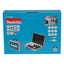 Juego de sierras de corona bimetálicas Makita D-47282 12 piezas 19-68 mm