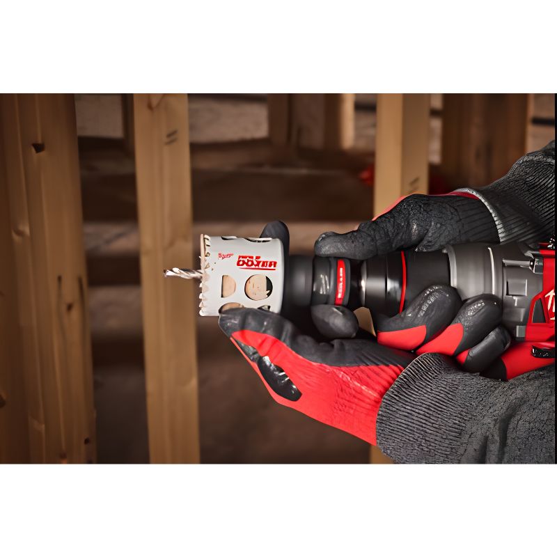 Husillo Milwaukee para coronas 32-210 mm hexagonal 9,5 mm QUIK-LOK™ - Ref. 4932479466