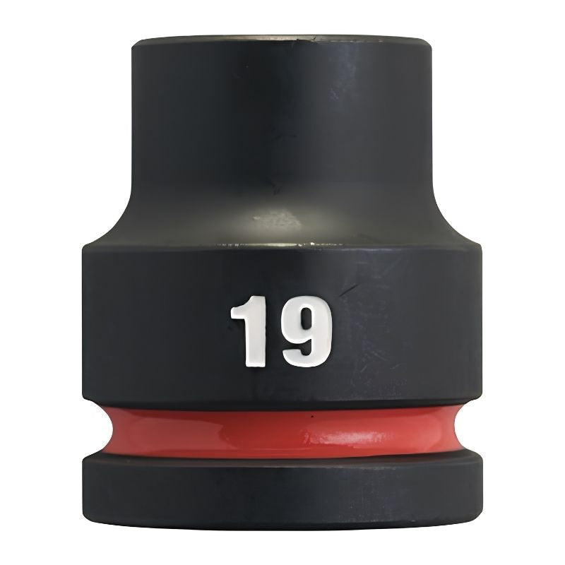 Vaso de impacto corto Milwaukee SHOCKWAVE™ IMPACT DUTY 1/2" 19 mm - Ref. 4932480313