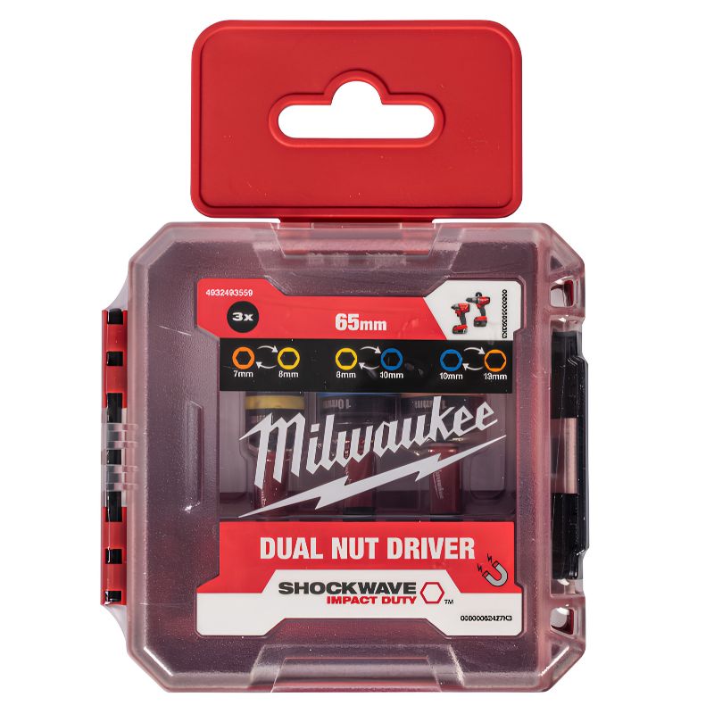 Juego de 3 Vasos Shockwave Milwaukee - 4932493559