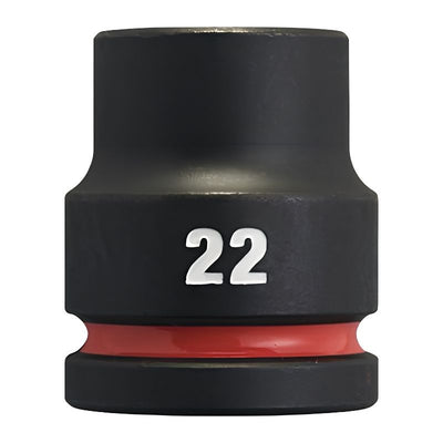 Vaso de impacto corto Milwaukee SHOCKWAVE™ IMPACT DUTY 1/2" 22 mm - Ref. 4932480316