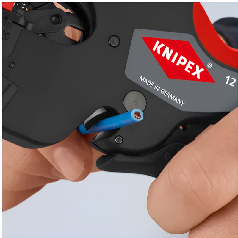 Herramienta multifunción para electricistas KNIPEX NexStrip 12 72 190 - pelado, corte y crimpado