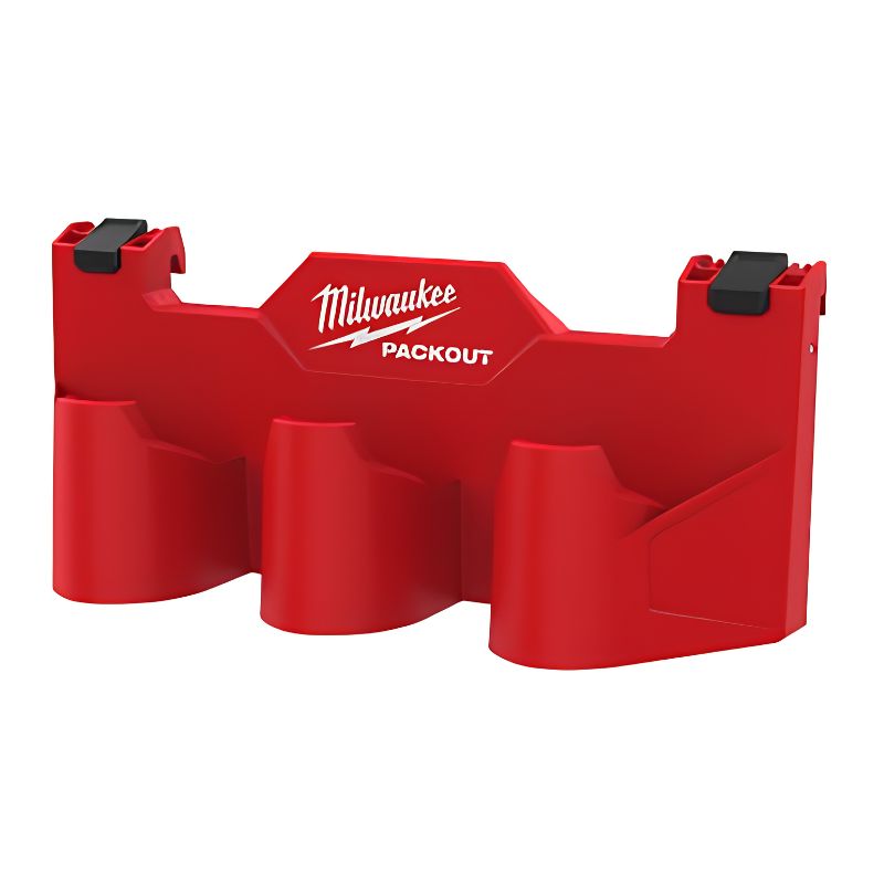 Soporte para 3 Baterías Milwaukee M12™ para Cajas PACKOUT™ - Ref. 4932498646