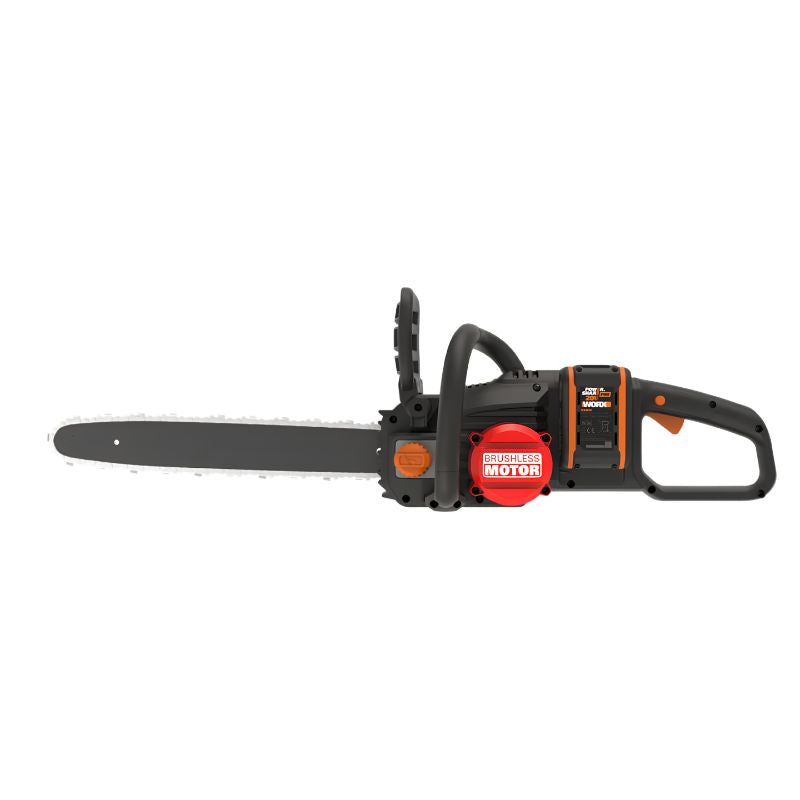 Motosierra a Batería WORX WG385E PowerShare 40 V 40 cm Brushless con 2 Baterías 4,0 Ah y Cargador