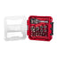 Juego Milwaukee de Carraca Compacta 1/4", Vasos y Puntas SHOCKWAVE™ 25 Piezas PACKOUT™ - Ref. 4932499470