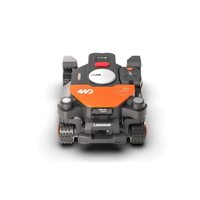 Robot Cortacésped Worx Landroid Vision Cloud 4WD WR342E 2000 m² RTK sin Cable Perimetral