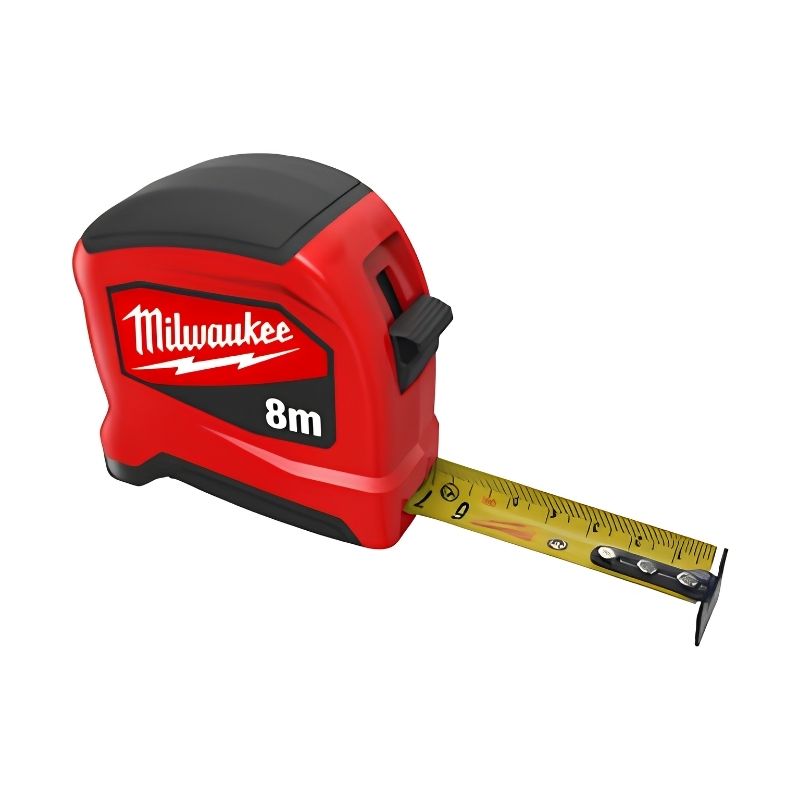 Flexómetro Milwaukee SLIM Gen 2 8 m x 25 mm - Ref. 4932498785