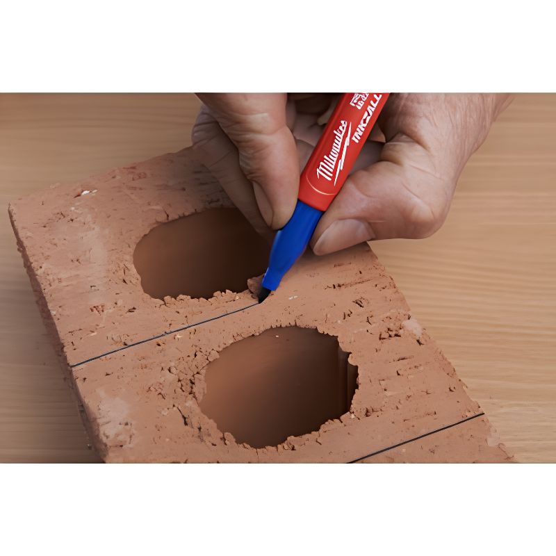 Pack 4 Marcadores Milwaukee INKZALL™ Punta Fina 1 mm Colores - Ref. 48223106